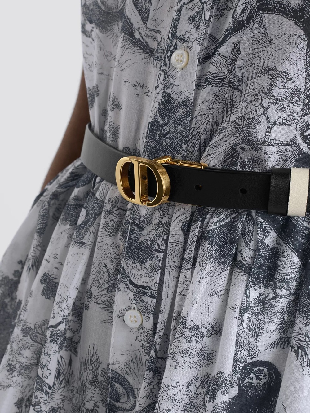 Authentic NEW Christian Dior 30 Montaigne Reversible Belt